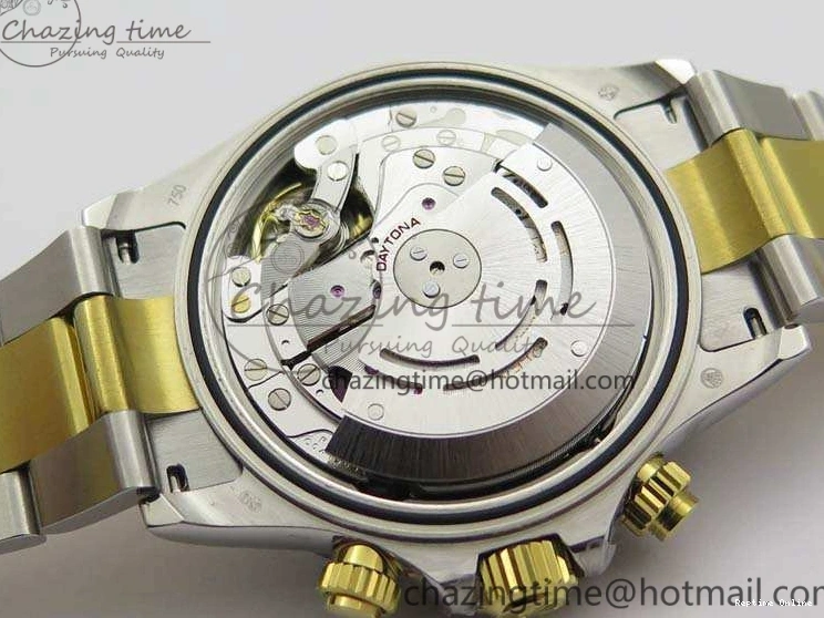 0402 WellDesigned Daytona SS YG Ceramic Bezel JH Best Edition Sliver Gray Dial On SS YG Bracelet A 3532